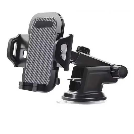 Universal Sucker Car Phone Holder | 360° Windshield & Dashboard Mount Bracket for Smartphones