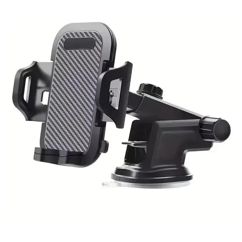 Universal Sucker Car Phone Holder | 360° Windshield & Dashboard Mount Bracket for Smartphones